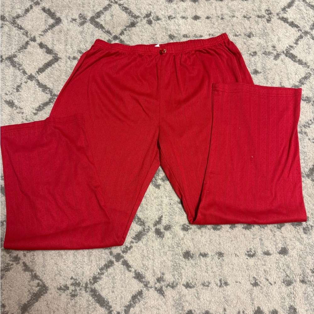 Red Lounge Pants